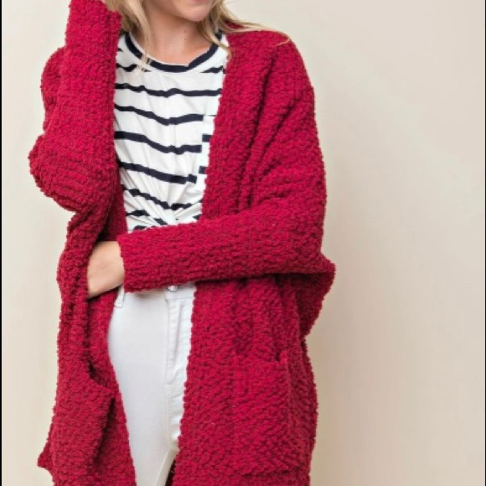 Carrie Cardigan Textured with Pockets